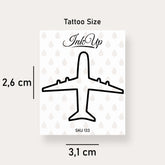 Flugzeug Tattoo